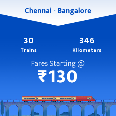 Chennai To Bangalore Trains